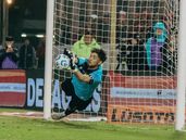 Facundo Sanguinetti fue clave en la victoria de Banfield.