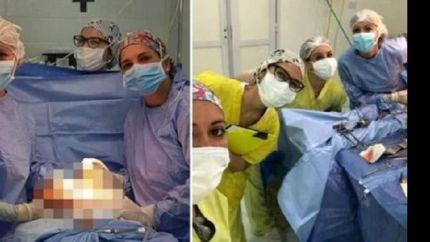 los suspendieron por sacarse una selfie en medio de una operacion