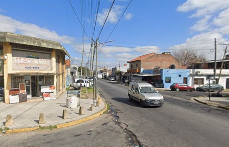 Martín Rodríguez y Bilbao La Vieja, la zona donde ocurrió el accidente.