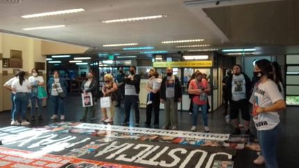 Se movilizaron esta mañana.