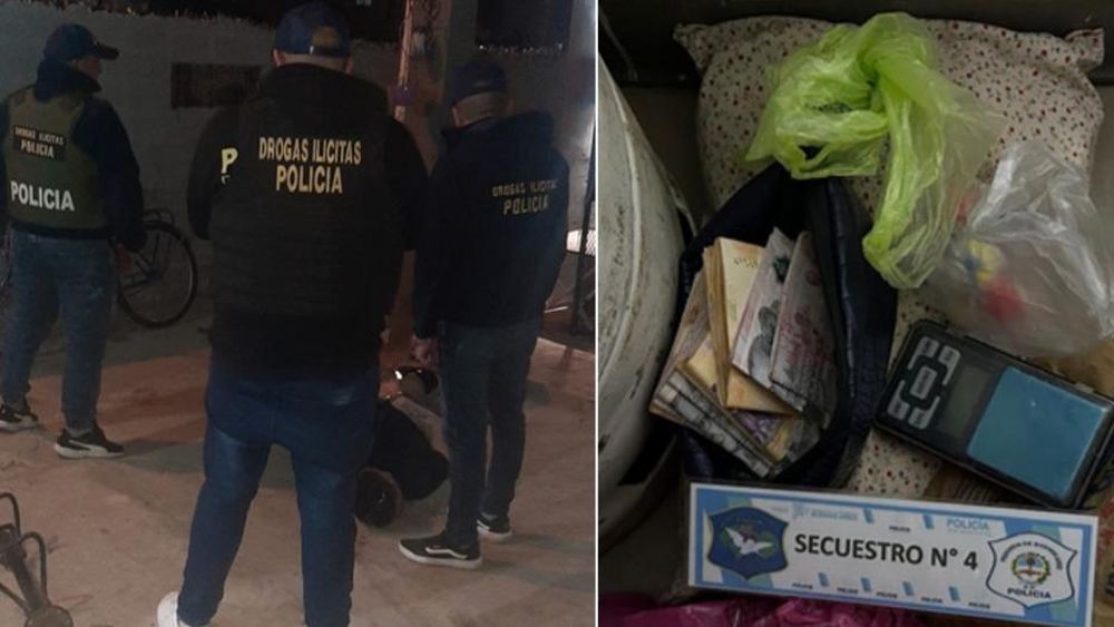 La Policía detuvo a tres integrantes de la banda.