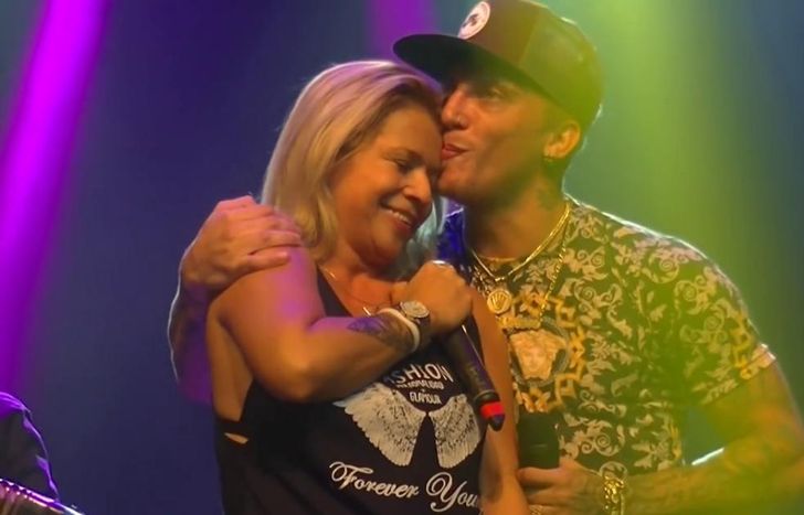 Dalila y El Polaco, juntos en un show.