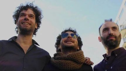 El trío Las Escobas.