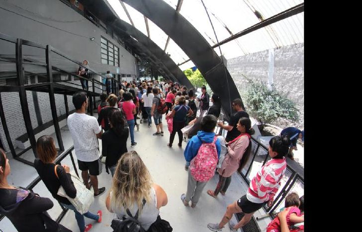 Desde las 7 de la mañana, el Parque Municipal (Molina Arrotea y Las Lilas) fue el escenario de convocatoria.