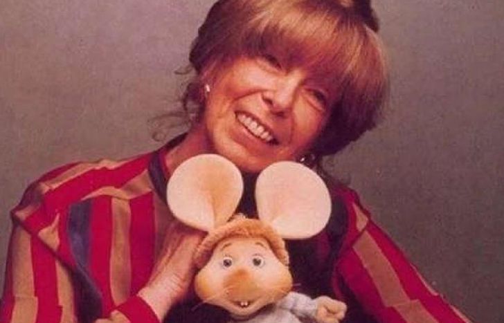 María Perego y su creación.