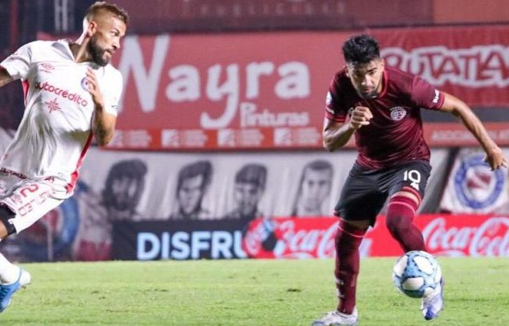 Lanús va a extrañar las gambetas del mendocino Moreno.