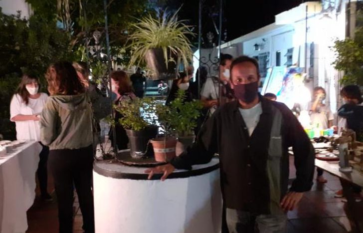 Andrés entró al aljibe y recordó un famoso mito sobre ese pozo.