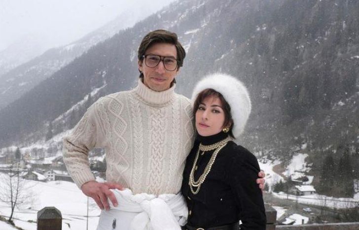 Lady Gaga y Adam Driver, en escena.