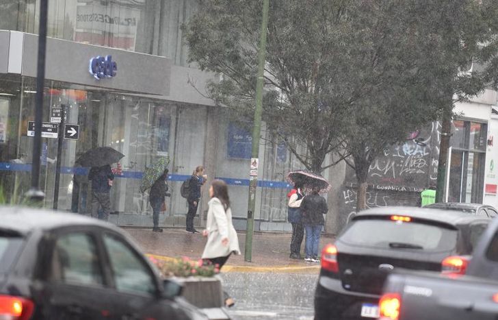 Las precipitaciones no estaban previstas.