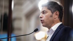 Axel Kicillof, en la apertura de sesiones ordinarias. Axel Kicillof, en la apertura de sesiones ordinarias.