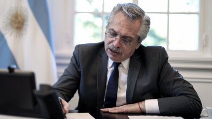 Destacó los avances con el FMI durante una videoconferencia.