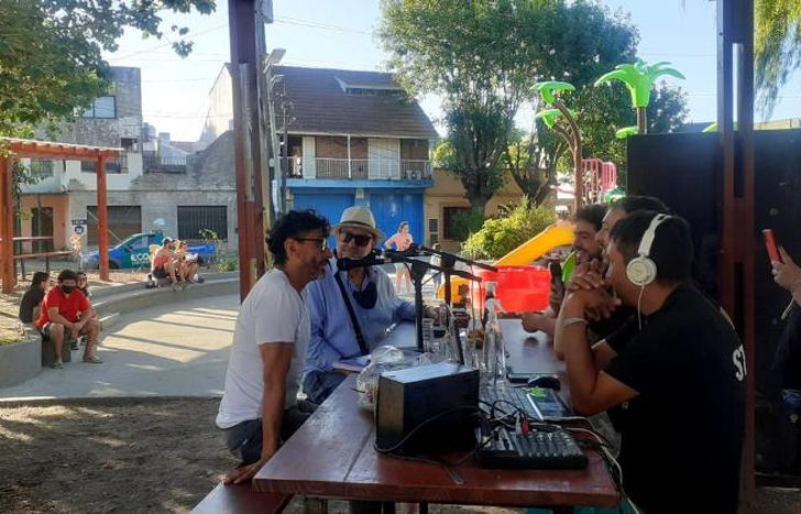 Desde la plaza Tucci, el programa superó las expectativas.