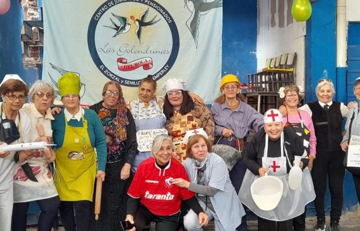 Algunos de los disfraces que prepararon para este festejo.