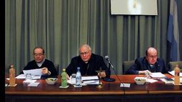 zzzznacp2NOTICIAS ARGENTINAS BAIRES, AGOSTO 12: La Conferencia Episcopal Argentinal inicio la 168º reunión de la Comisión Permanente que se lleva a cabo en la sede del Episcopado, con la presidencia de su titular, monseñor JoséMaría Arancedo, Arzobispo de Santa Fe. Foto NA: Hugo Villalobos zzzz