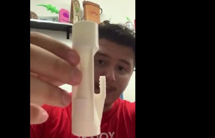 la válvula venturi será fabricada en 3D.