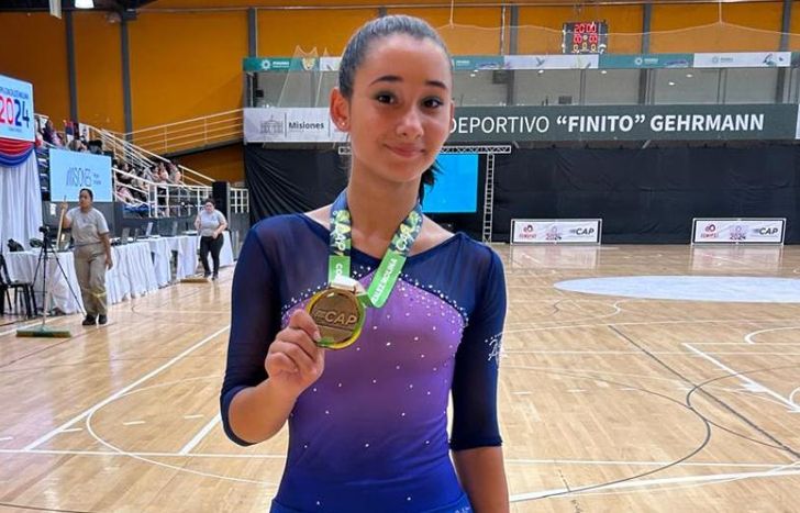 Lucía no se conforma e irá por más a base de esfuerzo y sacrificio.
