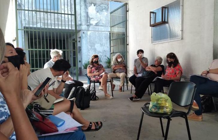 Encuentro en el Espacio para la Memoria (ex Pozo de Banfield).