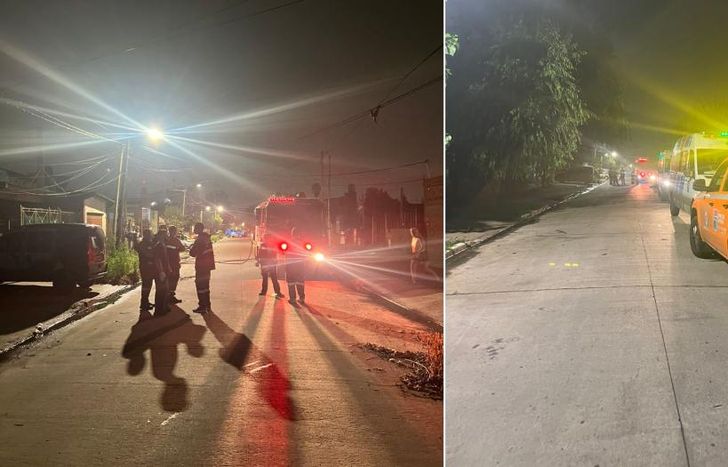 Los Bomberos Voluntarios de Lomas de Zamora apagaron el siniestro.