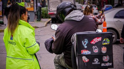 Siguen los controles en distintos puntos de la ciudad.