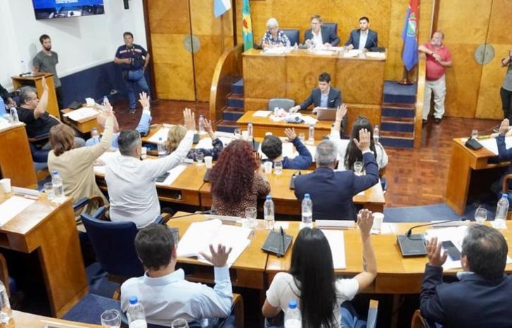 El Presupuesto fue votado por casi la totalidad de los concejales.