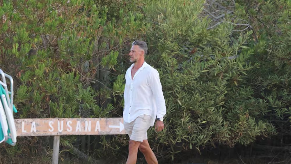 El mal momento de Martín Demichelis en Punta del Este.&nbsp;