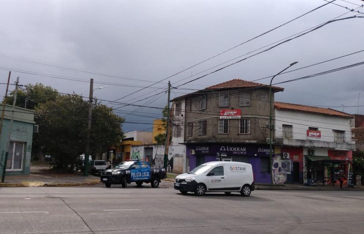 El hecho sucedió ayer por la tarde.