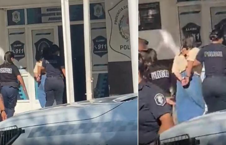 La acusada fue detenida por todas las denuncias.