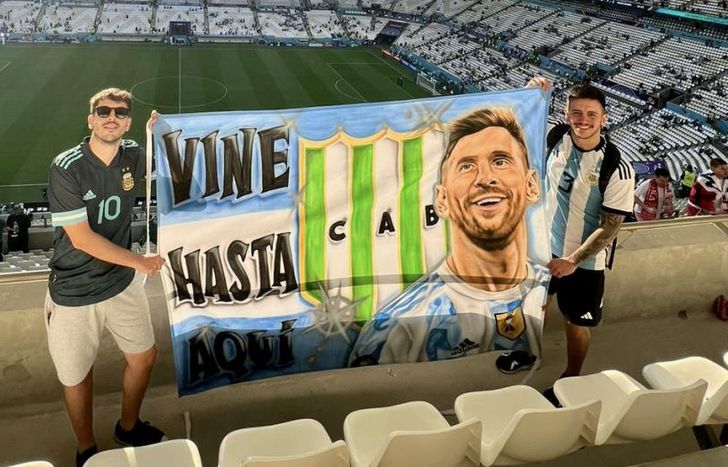 Federico y su hermano experimentan su primer Mundial.