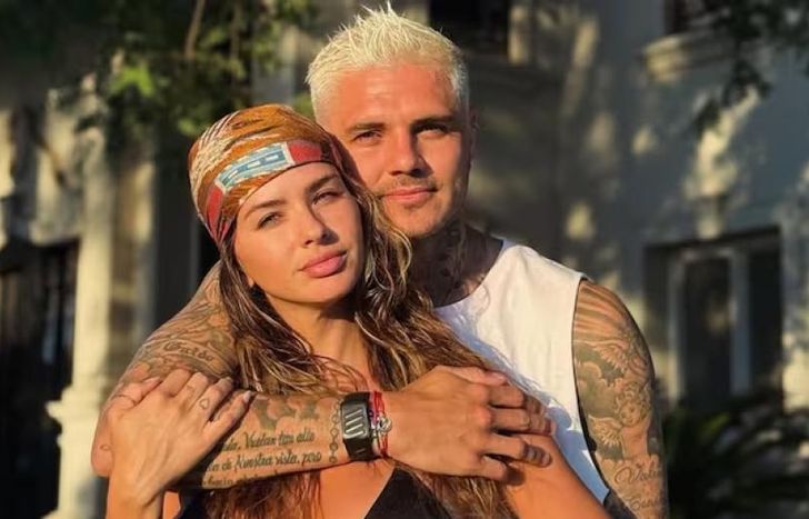 La China Suárez y Mauro Icardi.