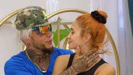 el video hot de alex caniggia y melody en el hotel de los famosos