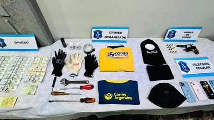 Fingían ser empleados del Correo Argentino.