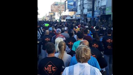 multitudinaria maraton del rotary club de banfield