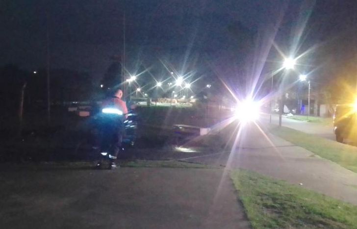 Los Bomberos Voluntarios de Lomas extinguieron el fuego.