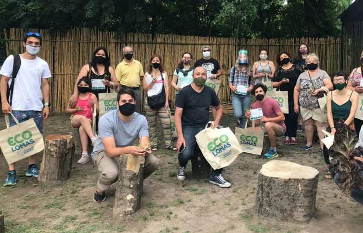 Fue el primer encuentro presencial junto a vecinos.