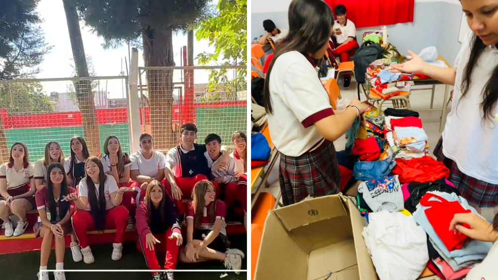 Los alumnos del Colegio Ejército de Los Andes de Lomas comprometidos y conectados con la solidaridad. Los alumnos del Colegio Ejército de Los Andes de Lomas comprometidos y conectados con la solidaridad.