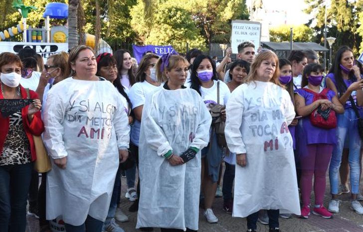 El viernes habrá un pañuelazo en la Plaza Grigera.
