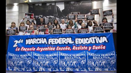 nuevo paro y marcha nacional docente
