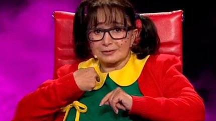 María Antonieta de las Nieves como La Chilindrina.