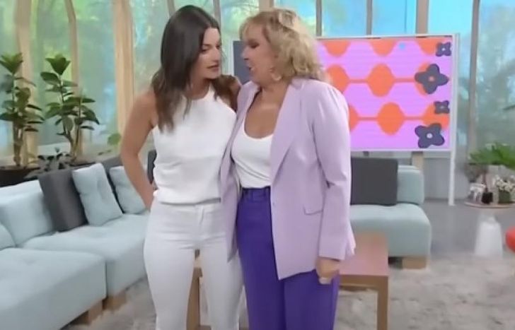 Sofía Jujuy Jiménez sufrió un accidente en vivo en el programa de Georgina Barbarossa.