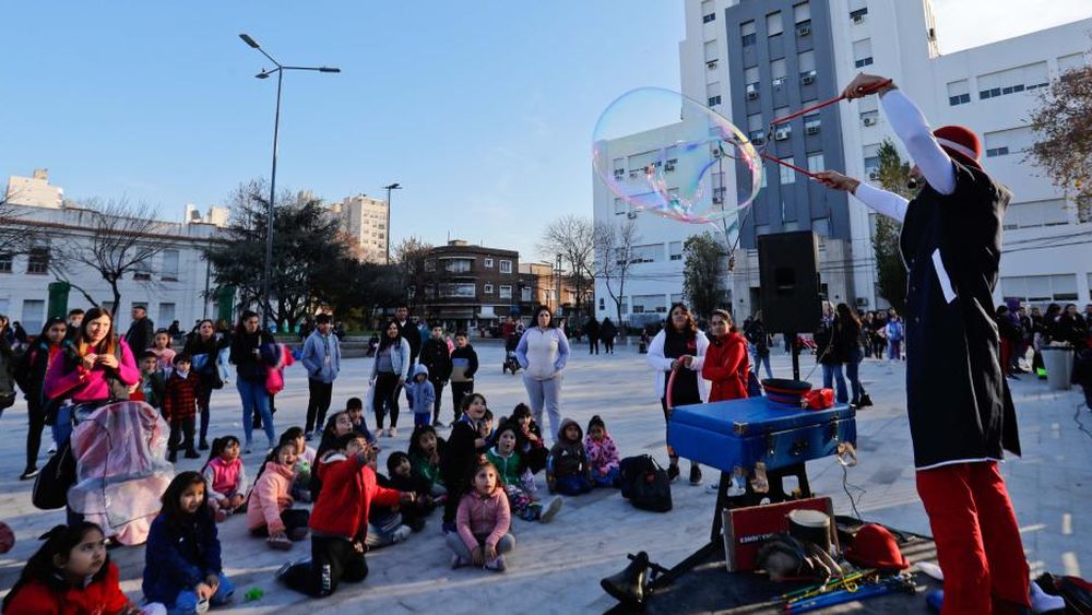 En la Plaza Grigera realizarán shows todos los días a las 16.