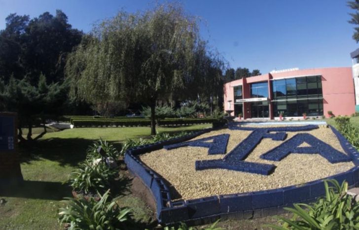 En el predio que la AFA tiene en Ezeiza se reunieron los dirigentes.