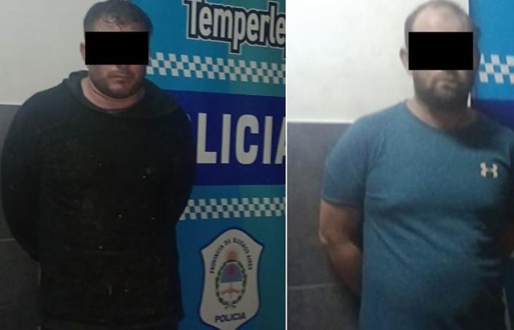 Ambos trataron de escapar de la policía en un auto robado.