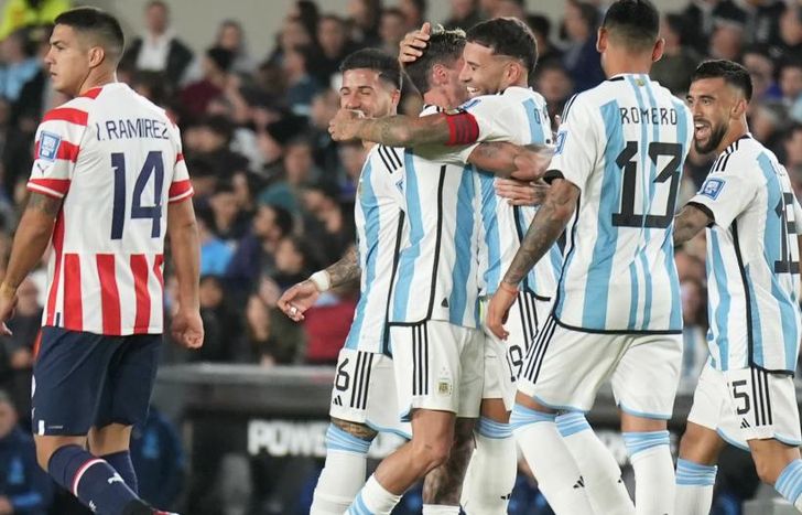 El festejo, a los 3 minutos.