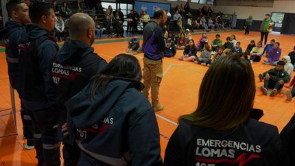 se lanzo la brigada joven de rescatismo en lomas: de que se trata