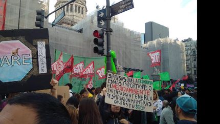 vecinos en defensa de santa catalina, en el congreso