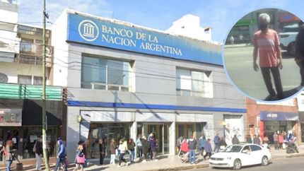 El hecho ocurrió en la puerta del Banco Nación de Banfield, en Alsina 638. El hecho ocurrió en la puerta del Banco Nación de Banfield, en Alsina 638.