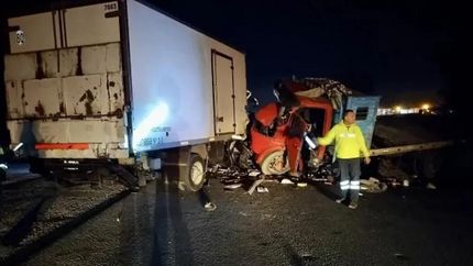 El choque en el Kilómetro 188 de la Ruta 3.