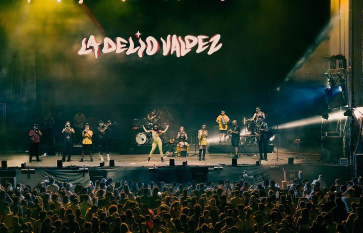 La Delio Valdez llega a La Plata.