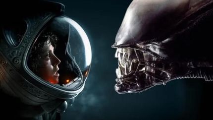 Una escena de Alien.