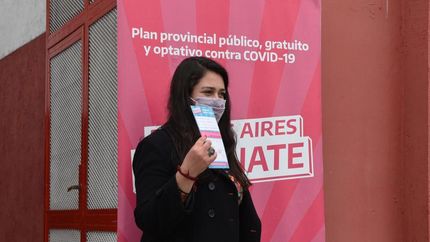 Hoy estamos con 10.500.000 de bonaerenses con una dosis.